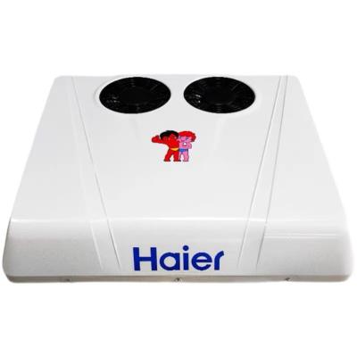 China Haier Electric Parking Cooler 24v DC Frequency Conversion For Truck Vehicle 24V DC Parking Cooler Air Conditioner Cooler 980*840*180 for sale