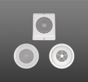 China 3W Fire Broadcast Speaker , Fire Alarm Speaker Constant 120V Input Voltage for sale