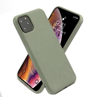 China Anti-fall 100% Eco Friendly PLA PBAT Customized Biodegradable Logo Phone Cases Cell Phone Case Zero Waste for sale