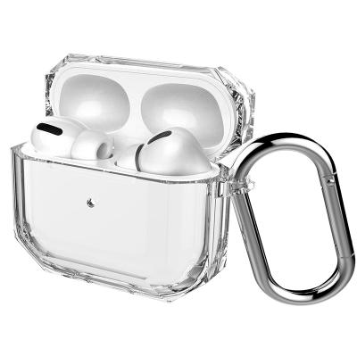 China For Inear Earphone With Hooker Earphone Cases Designer Inspired The Earphone Clear Transparent Case Fill Holder for sale