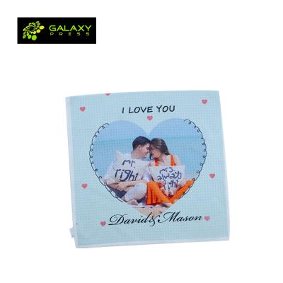 China Top quality QUICK DRY sublimation masks subli-cotton facial towel 30*30cm for sale