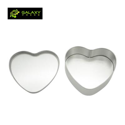 China Best Selling High Quality Metal Tin Boxes Best Back Heart Shape Cookie Blanks To School Gifts For Kids for sale