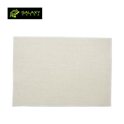 China Viable Good Quality Custom Canvas Set Mat For Sublimation-Double Layer for sale