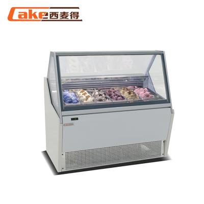 China Single-temperature Ximaid high-grade stores, supermarkets, ice cream refrigerators, dessert stores for sale