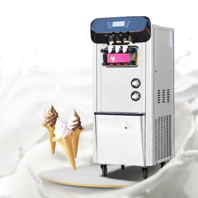 China Professional Ice Cream Maker Machine 20L Ice Cream Maker Machine Snack Factory Ximad Commercial Ice Cream Machine for sale