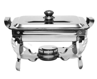 China Preserving Hot Commercial Food Warmer Cabinet Stainless Steel Economical Serving Chafing Dishes Hot High Quality for sale