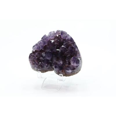 China China Crystal Healing Stones Cluster New Design Purple Souvenirs For Wedding Guests for sale