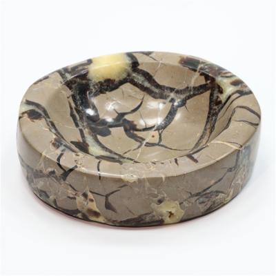 China New Design China Taxoite Carving Exquisite Serpentine Ashtray for sale