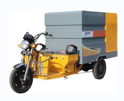 China Factory price environment friendly c 2815 electric tricycle hotels water truck garbage cleaner for sale