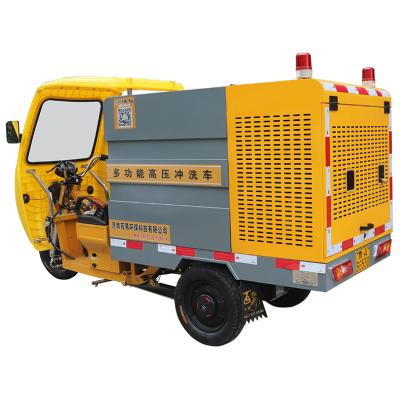 China Other small scale multi-function high pressure cleaning vehicle for sanitation roads for sale