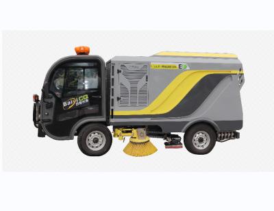 China Factory Newest Design 4.4m Length CS60 Environment Friendly Machinery Electric Municipal Road Sweeper for sale