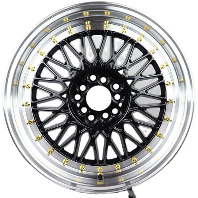 China Aftermarket made in china machine deep lip plate aluminum custom wheel hub forgde alloy wheel 17 inch for car for sale