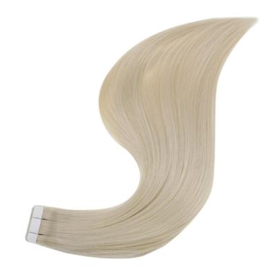 China Brazilian Straight Hair Quantity Style Color 100g/pack Popular Double Aligned Tape In Human Hair Extensions No Tangle for sale