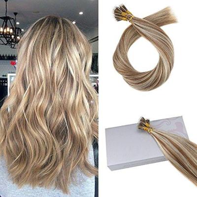 China Silky Straight Wave Thicken Double Drawn Hair 100g Myanmar Beauty Remy Hair Non Split Nano Hair Extensions for sale