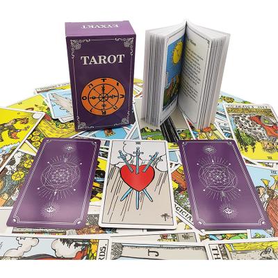 China Custom wholesale printing of high quality paper tarot card paper hot selling tarot cards for sale