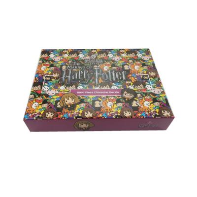 China DIY TOY China Factory Wholesale Adult Children's Games Customized Custom Paper 100 500 1000 Piece Puzzle for sale