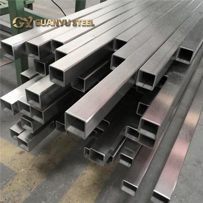 China New arrival construction and production stainless steel ss 201 square pipe 304 stainless steel pipe tube 316l brush finish for sale