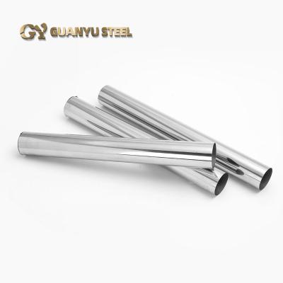 China Construction and production decorative welded stainless steel pipe bright tube, 304 stainless steel pipe for construction for sale