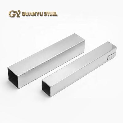 China Production low price construction and factory sale 304 201 316 welded stainless steel square tube SS pipe for sale