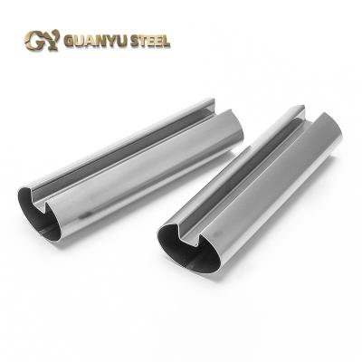 China Construction and production ASTM 304 stainless steel bright oval pipes stainless steel tubing in different shapes /special stainless steel pipe for sale