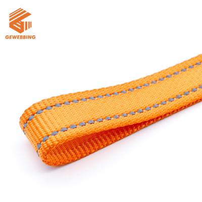 China Waterproof Factory Sell 25mm Webbing Herringbone Woven Webbing Polyester Nylon Webbing For Belt Custom for sale