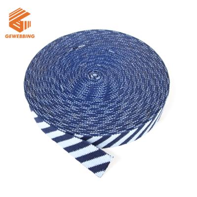 China Strong Wear Resistance / Strong Stretch Webbing Factory Wholesale Double Sided Organic Cotton Twill Herringbone Tape For Bias Binding 50 Yards for sale