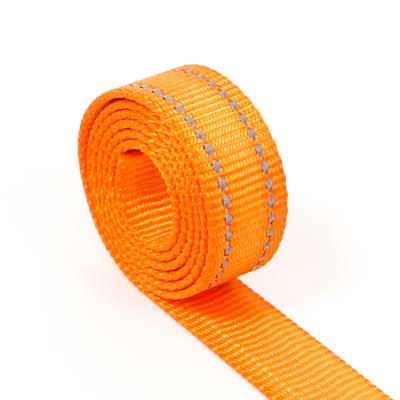 China High Tenacity Durable Indelible Durable Twill Nylon Flat Waterproof Recycled Webbing Strap for sale