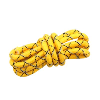 China Outdoor Lightweight Durable 6mm Nylon Core Static Climbing Rope Climbing Rope for sale