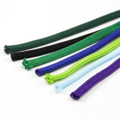 China Sustainable Polypropylene Woven Webbing Knitted Flat Double Layer Hollow Ribbon, Hat Rope, Waist Rope, Lace for sale