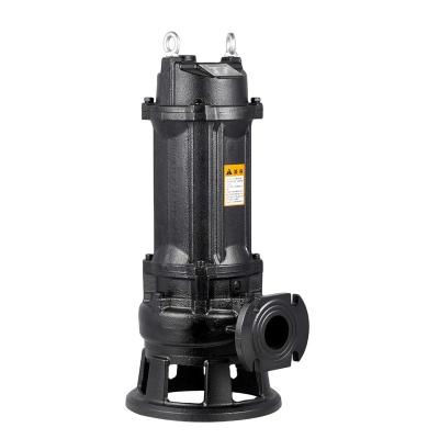 China Filtration Wq(d) Series 0.75kw-7.5kw Cast Iron Submersible Sewage Sewer Pump for sale