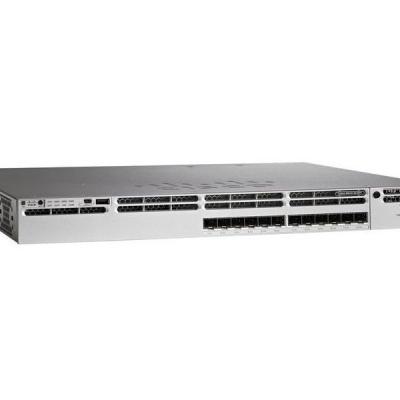 China POE 3850 Series 12 GE SFP IP Service Port Switch WS-C3850-12S-E for sale