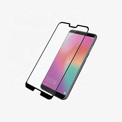 China Mobile Phone Full Coverage High Transparent Edge Printed Plasma AF Anti Fingerprint Tempered Glass Screen Protector For Honor 10 for sale