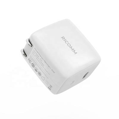 China Mobile Phone Manufacturer 33w Wall Charger Gan Smarter Power Charger Fast PD Fast Charger for sale