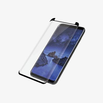 China Full Cell Phone Coverage 3D Curved Ultra Thin Mobile Phone Tempered Glass Screen Protector For Samsung S9 for sale