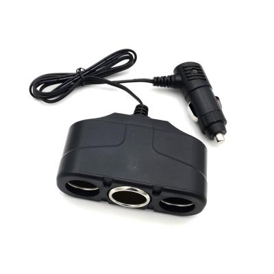 China 12V GPS Car Auto Cigarette Lighter Socket With 3 Power Plug for sale