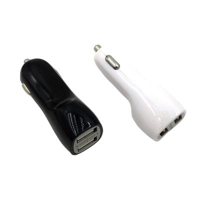 China OEM 2.4A Dual Power Car Portable Fast Charger Electric Car Phone Usb for sale