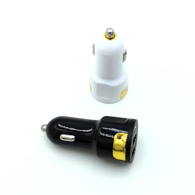 China All Devices Can Be Used For Micro USB Charging Interface Widely Used Top Quality 12v ABS Fast C 2 Port USB Car Charger for sale