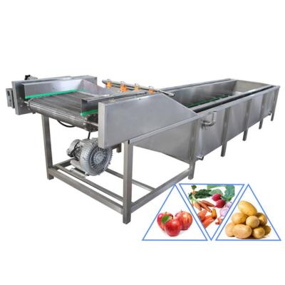 China Automatische Plantaardige de Bellenwasmachine van Wortelspaanse pepers 1200kg/H Te koop