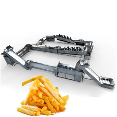 Cina 100kg/H linea di produzione automatizzata delle patate fritte di SUS 304 in vendita