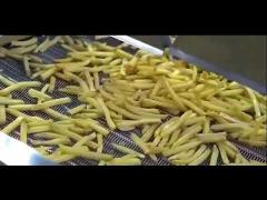 French fries making line,Frozen French fries machine,French Fries Potato chips frying machine