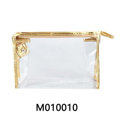 China Fashion M010010 Transparent Portable Makeup Bag Color PVC Cosmetic Bag for sale