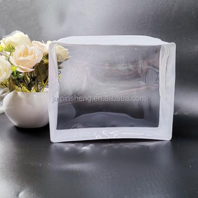 China 2020 HOT SALE Waterproof Transparent Cosmetic PVC Storage Bag Travel Zipper Waterproof PVC Clear Bag Make Up Bag For Girls for sale