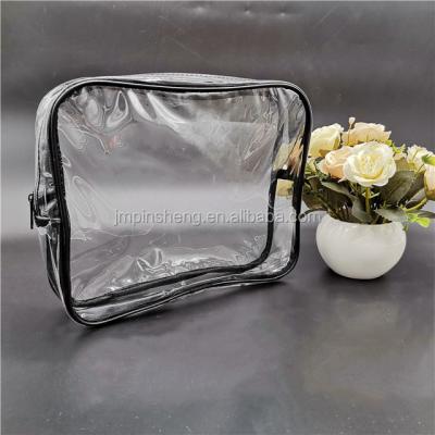 China 2020 Custom Transparent PVC Personal Travel Lady Tailor Bag Travel Cosmetic Bag for sale