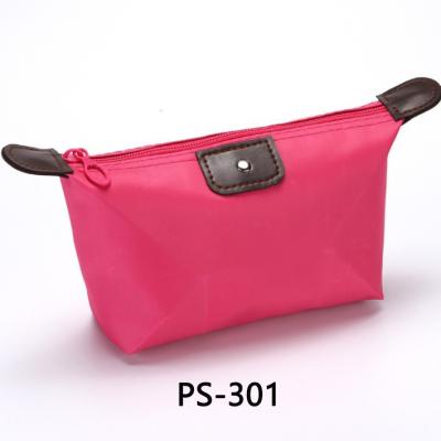 China Fashion Multi-colors Custom Logo Cosmetic Make Up Pouch Bag for sale