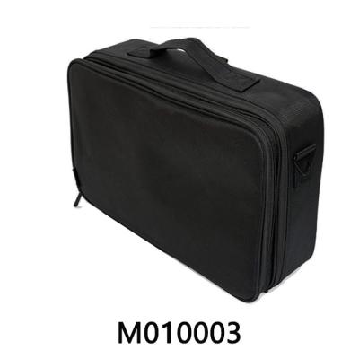 China Fashion 3 Layers Portable Train Case Makeup Travel Waterproof Cosmetic Bag for sale