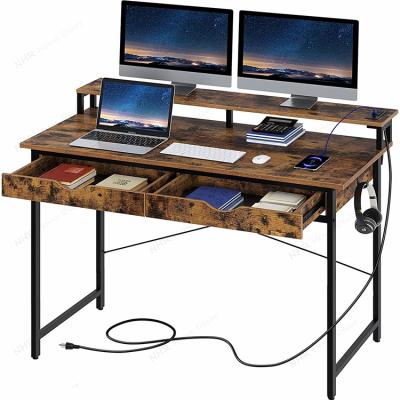 China Foldable Suitable For Many Occasions Rustic Modern Manager Desk Computer Desk for sale