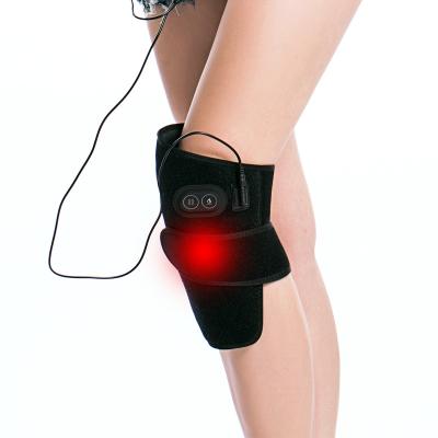 China Portable Heating Treatment Arthritis Pressotherapy Vibrator Pain Relief Massager with Heat Elbow Knee Joint Massager Machine for sale