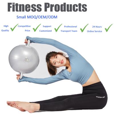 China Adjustable Weight Peanut Yoga Exercise Ball Stretch Strecher Device Stretching Fitness Exercises Back Stretcher for sale