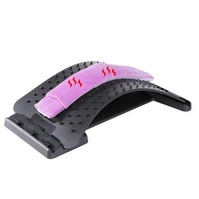 China Portable Use Lower Mattress Lumbar Plastic Correction Best Relief Belt Massager Machine Stretcher Pad Rubber Cushion Back Pain Reliever for sale