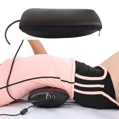 China Reomote Controller Low Back Stretcher Factory Sale High Quality Back Stretcher Waist Pain Relief Body Massager Lumbar Massager for sale